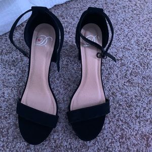 Black heels